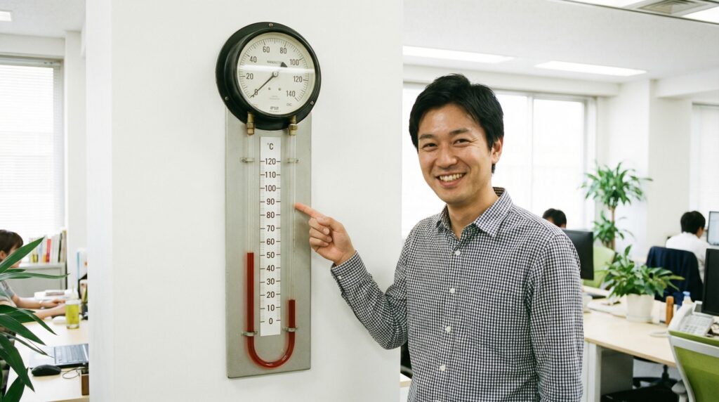 初心者でも分かる差圧計（マノメーター）の正しい見方